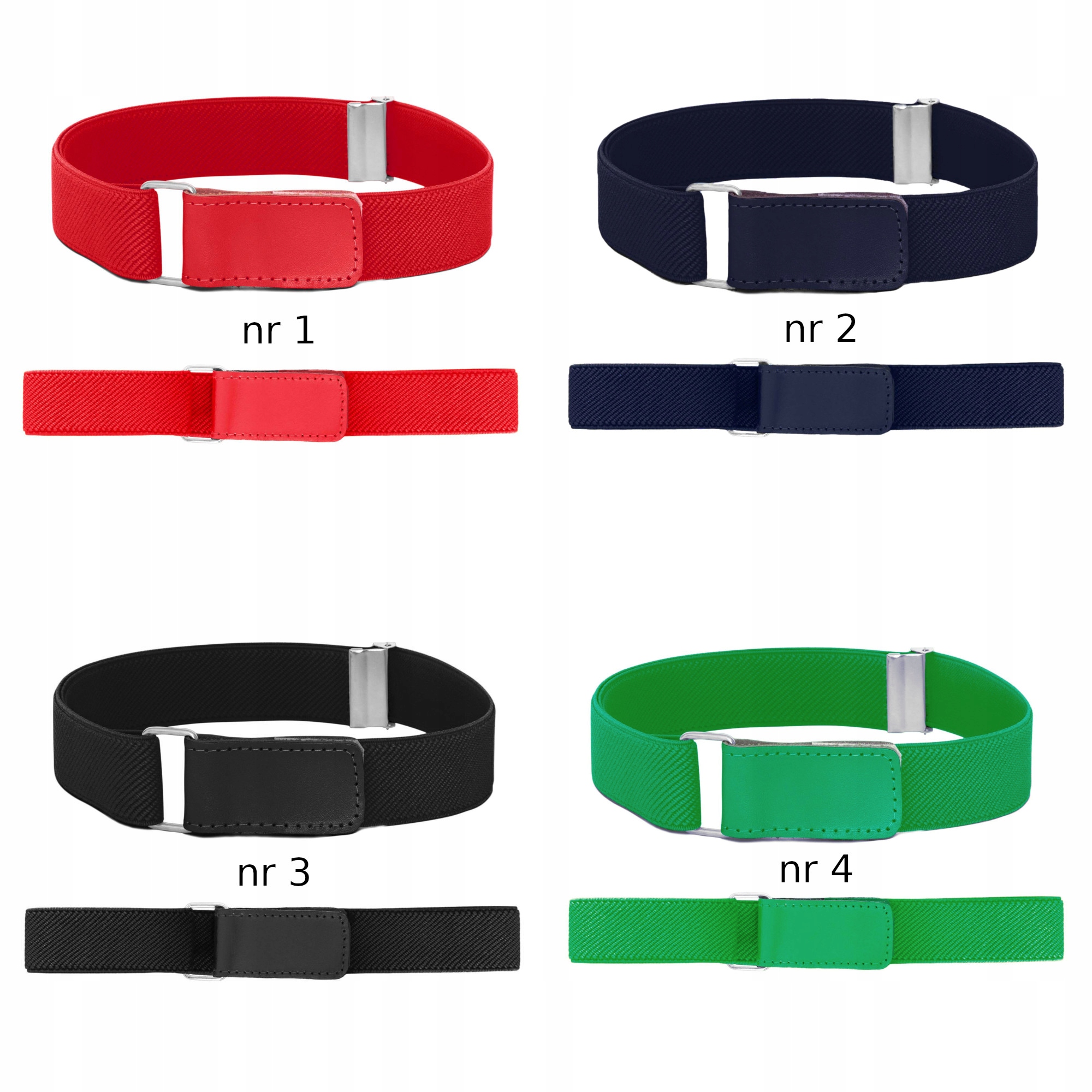 Pasek Dziecięcy do Spodni Rzep Regulacja Elastyczny dla Dziewczynki Chłopca Kod producenta GAL-PSK-RZP