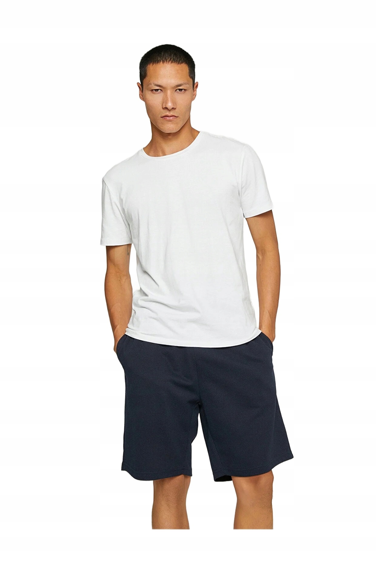 Koton Pánské Kraťasy Tmavě Modré Jednoduché Xs 5DA