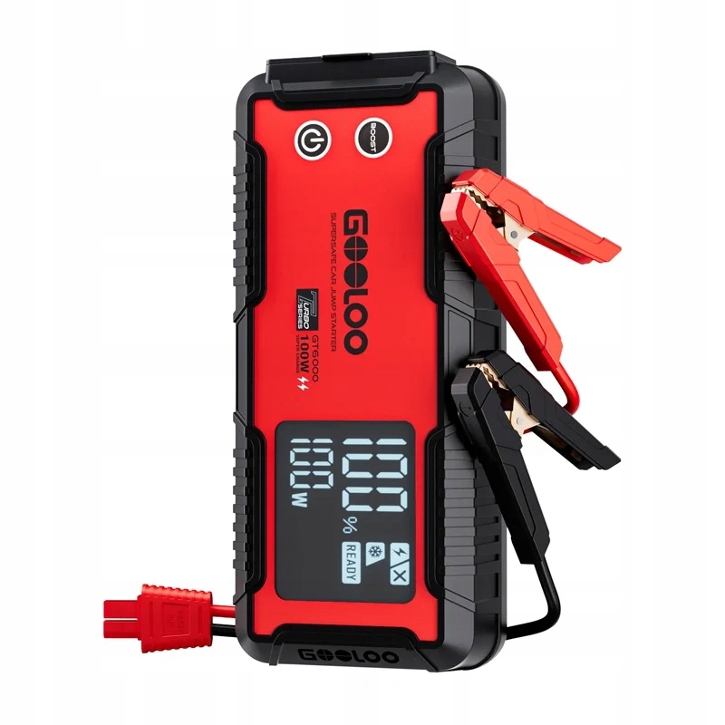 Gooloo GT6000 Spúšťacie zariadenie Jump Starter 6000A 27000 mAh 99.9Wh 12V