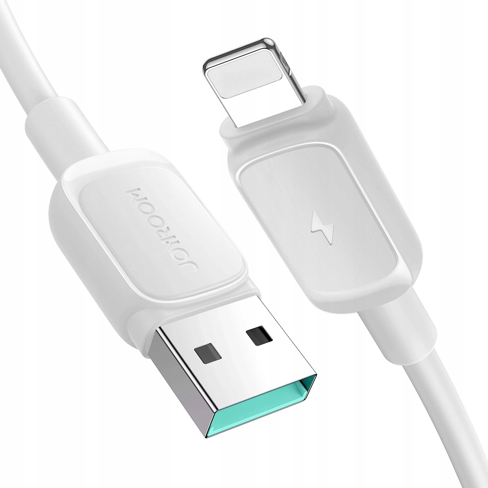 Kabel Joyroom Multi-Color Series A14 Lightning Usb-a 2.4A 1.2 m biały
