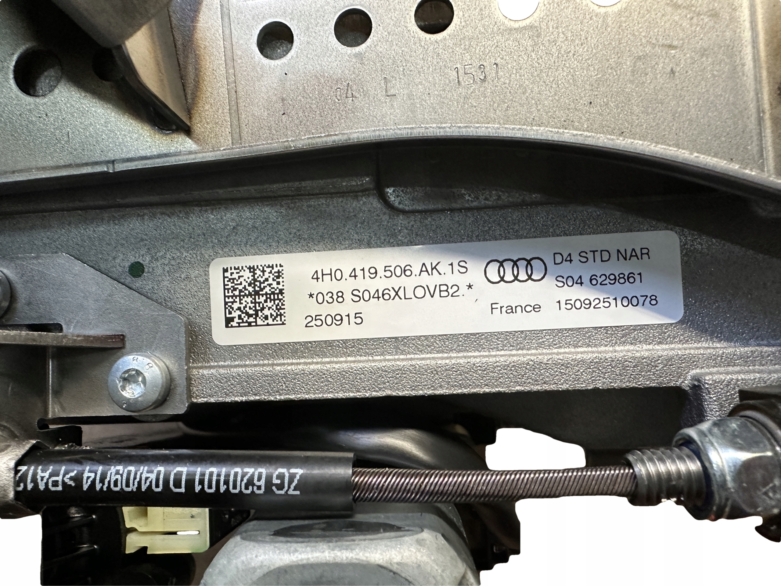 AUDI A8 4H D4 steering wheel rod 4H0419506AK