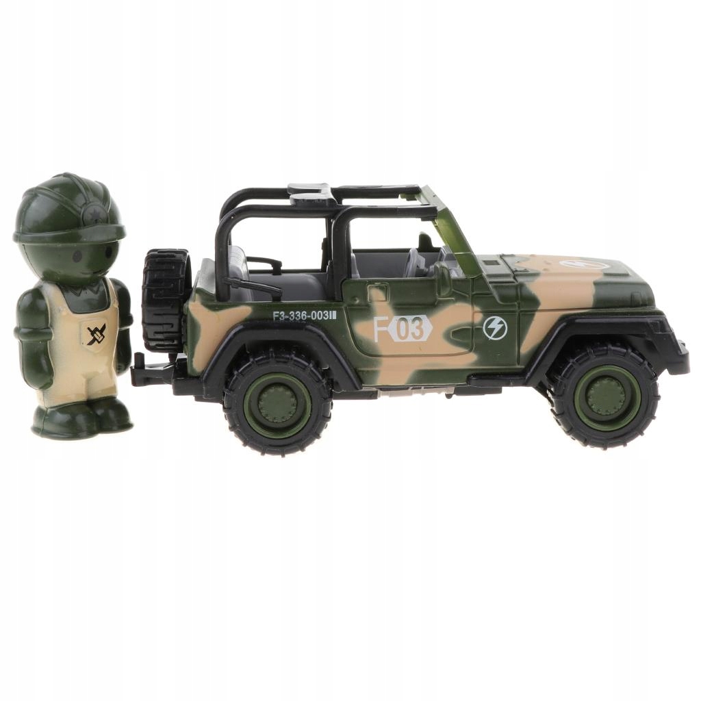 Wycofać modele pojazdów wojskowych Długość 18 cm