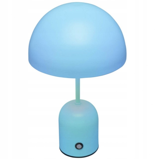 Modrá Led stolní lampa pro děti na psací stůl a noční stolek Cantia