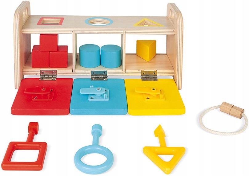 

Drewniany Sorter z kluczykami Essentiel Janod 18m+