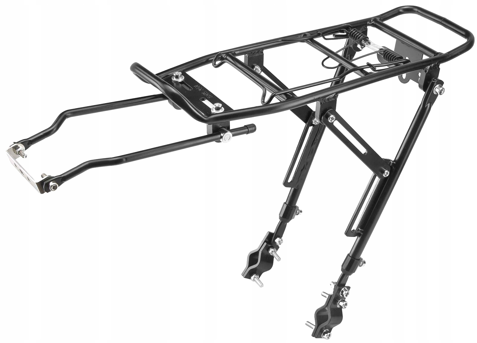 Bagażnik rowerowy ramy wsporniki obejmy 25kg błotnik regulowany