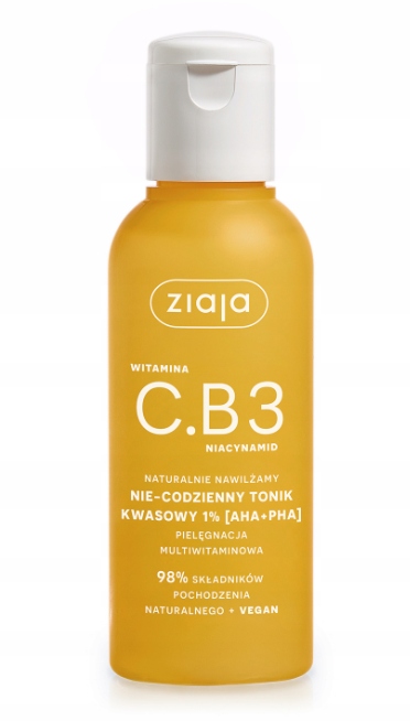 

Ziaja Tonik Kwasowy 1% z Witaminą C.B3 120 ml