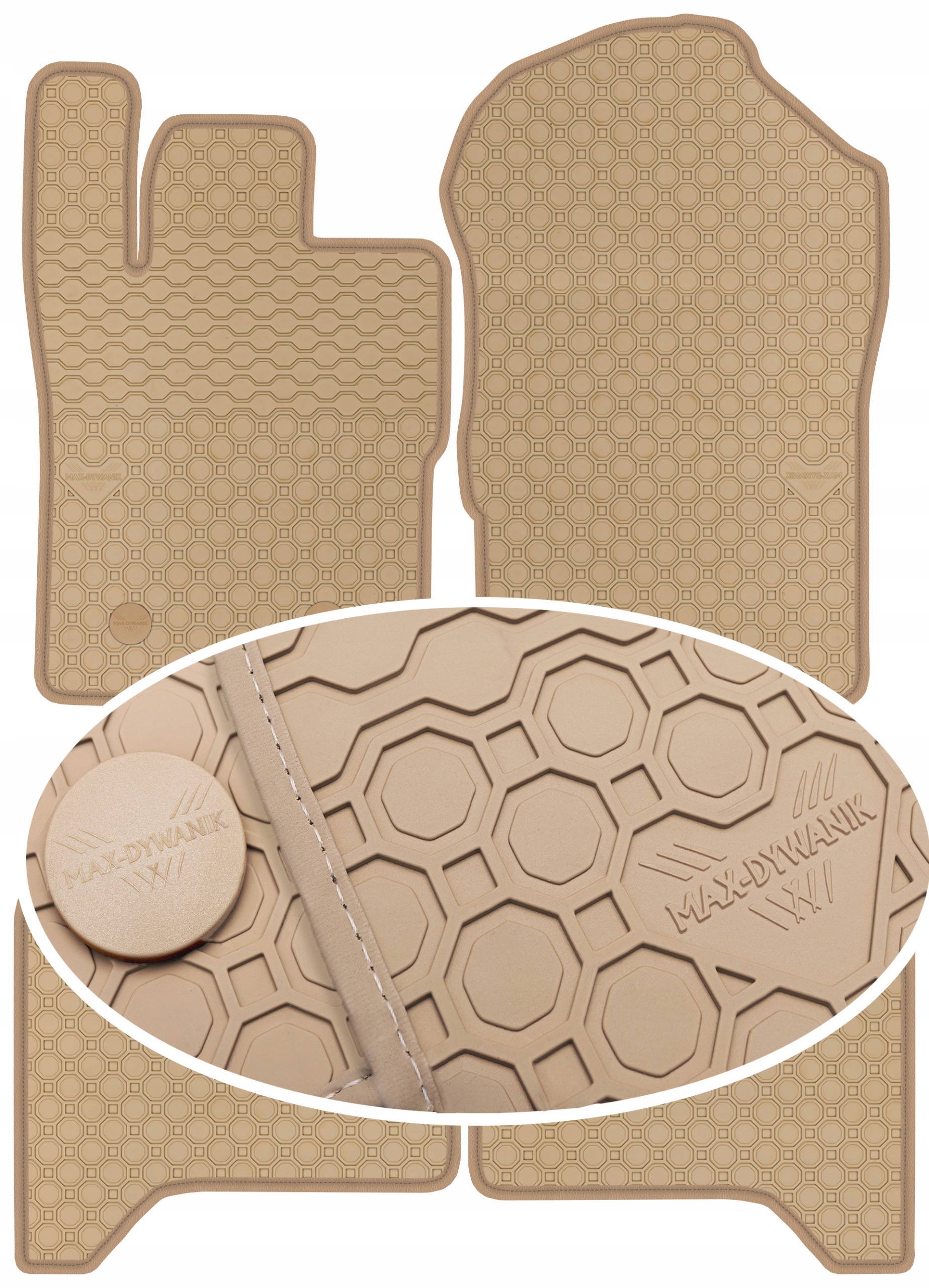 Ford Ranger VI 2023 Gumové rohože PrimeLiner