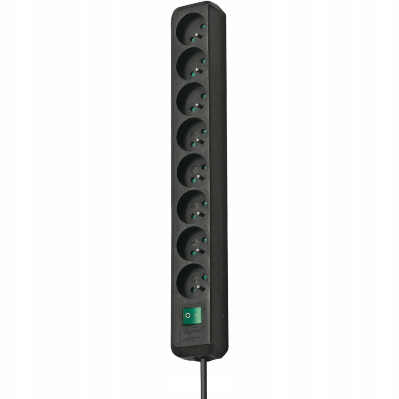 LISTWA ZASILAJĄCA PRZEDŁUŻACZ 8 GNIAZD BRENNENSTUHL KABEL 3M CZARNY ECOLINE Marka Brennenstuhl