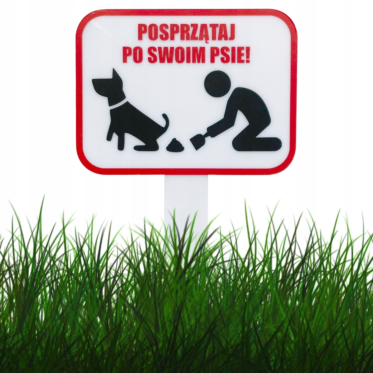 

Tabliczka tablica Posprzątaj po swoim psie 30x20