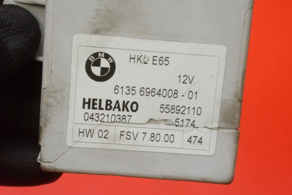 bedienteil modul heckklappe kofferraum 6964008 BMW E65 E66 01-05