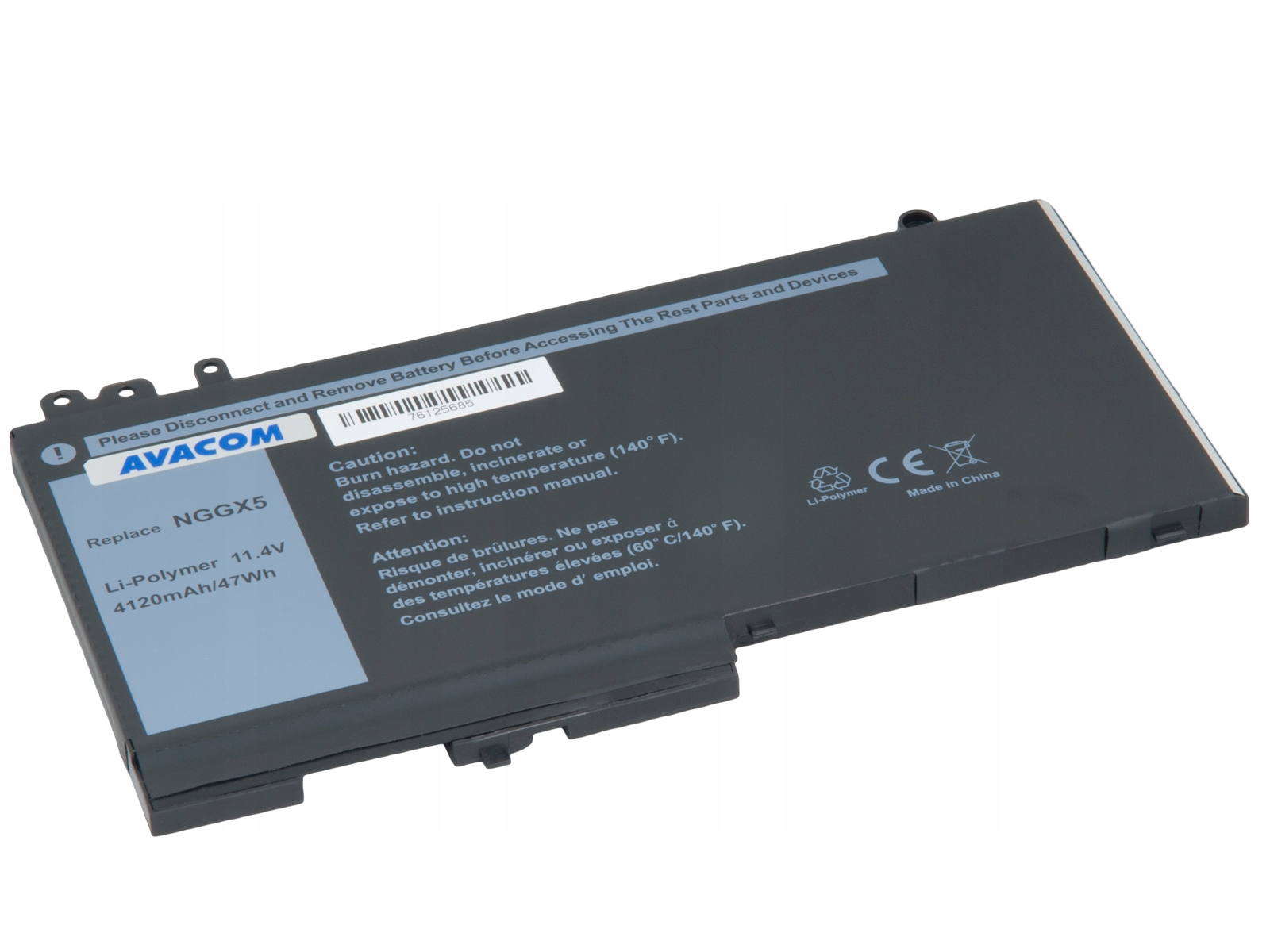 Batéria Avacom pre Dell Latitude E5270 E5570 Li-Pol 11, 4 V 4120mAh…