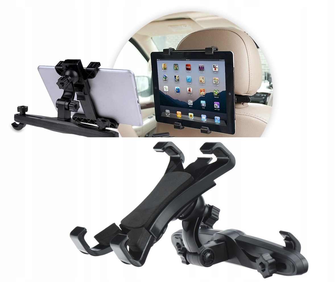 UCHWYT SAMOCHODOWY na TABLET 7''-11'' na ZAGŁÓWEK Producent inny