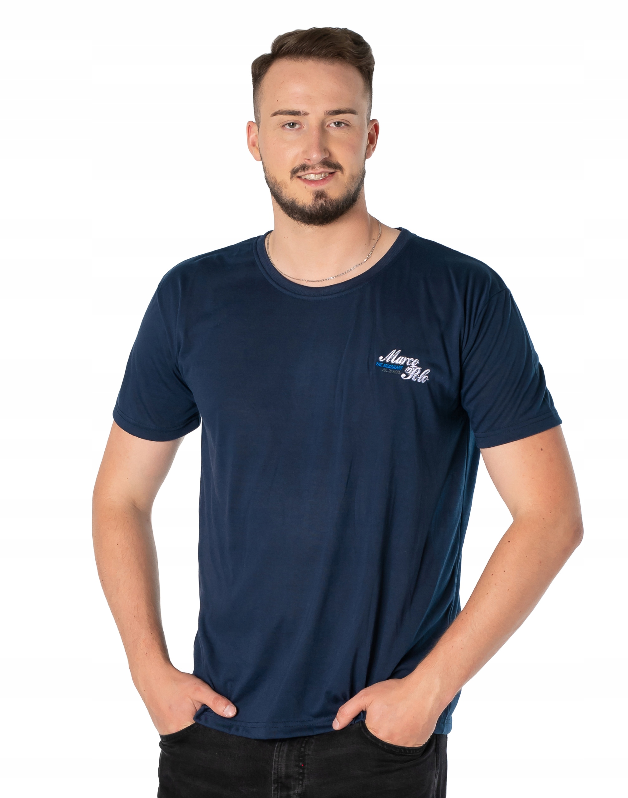

Duża Koszulka Podkoszulek Tshirt Męski 73963-3 9XL