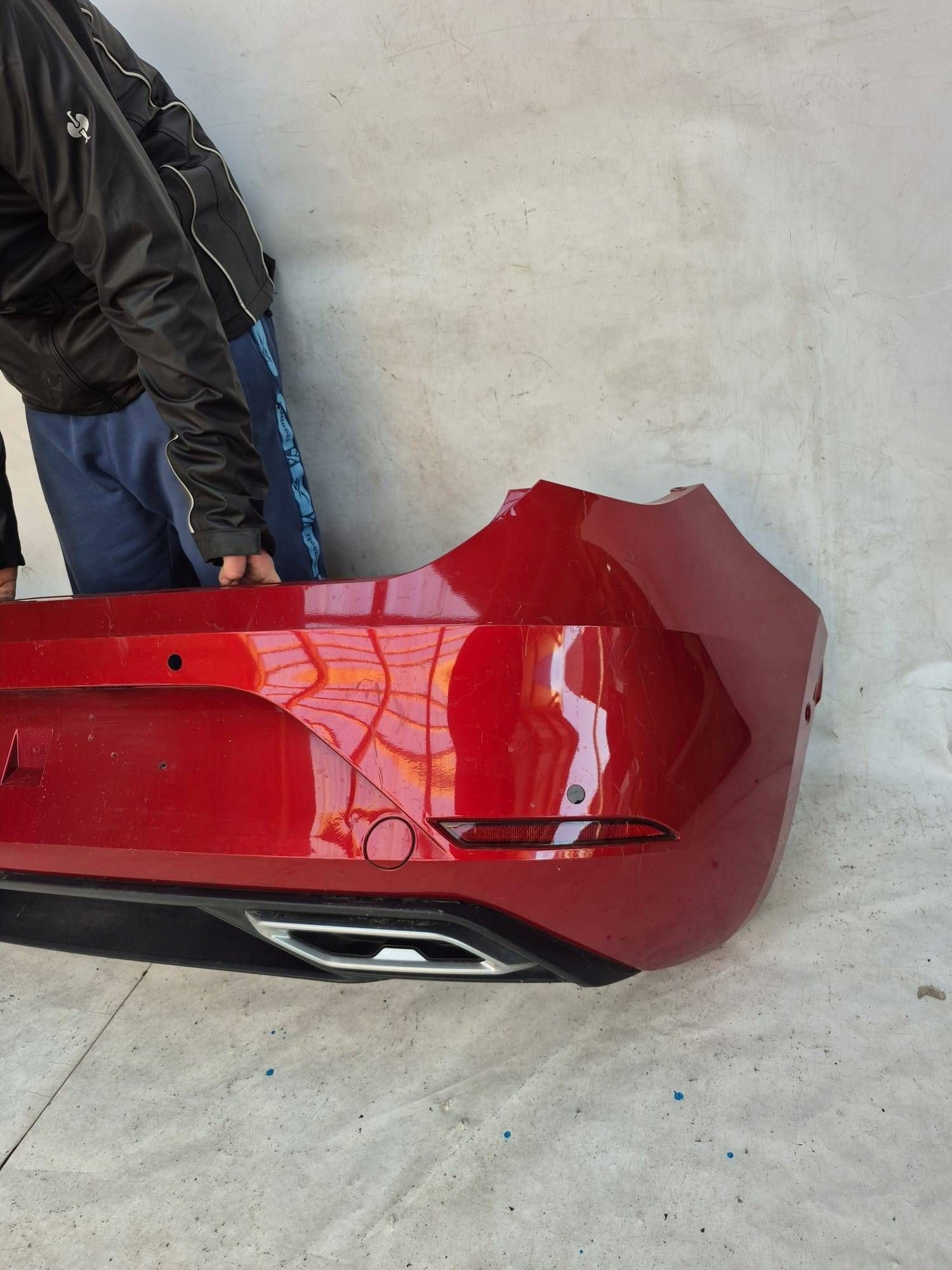 SEAT LEON IV 4 HB FR 20- bumper rear part rear 6XPDC 5FA807421A