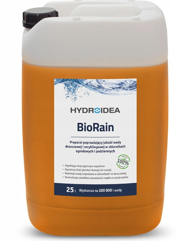 Hydroidea BioRain uzdatnia wodę deszczową 25 L