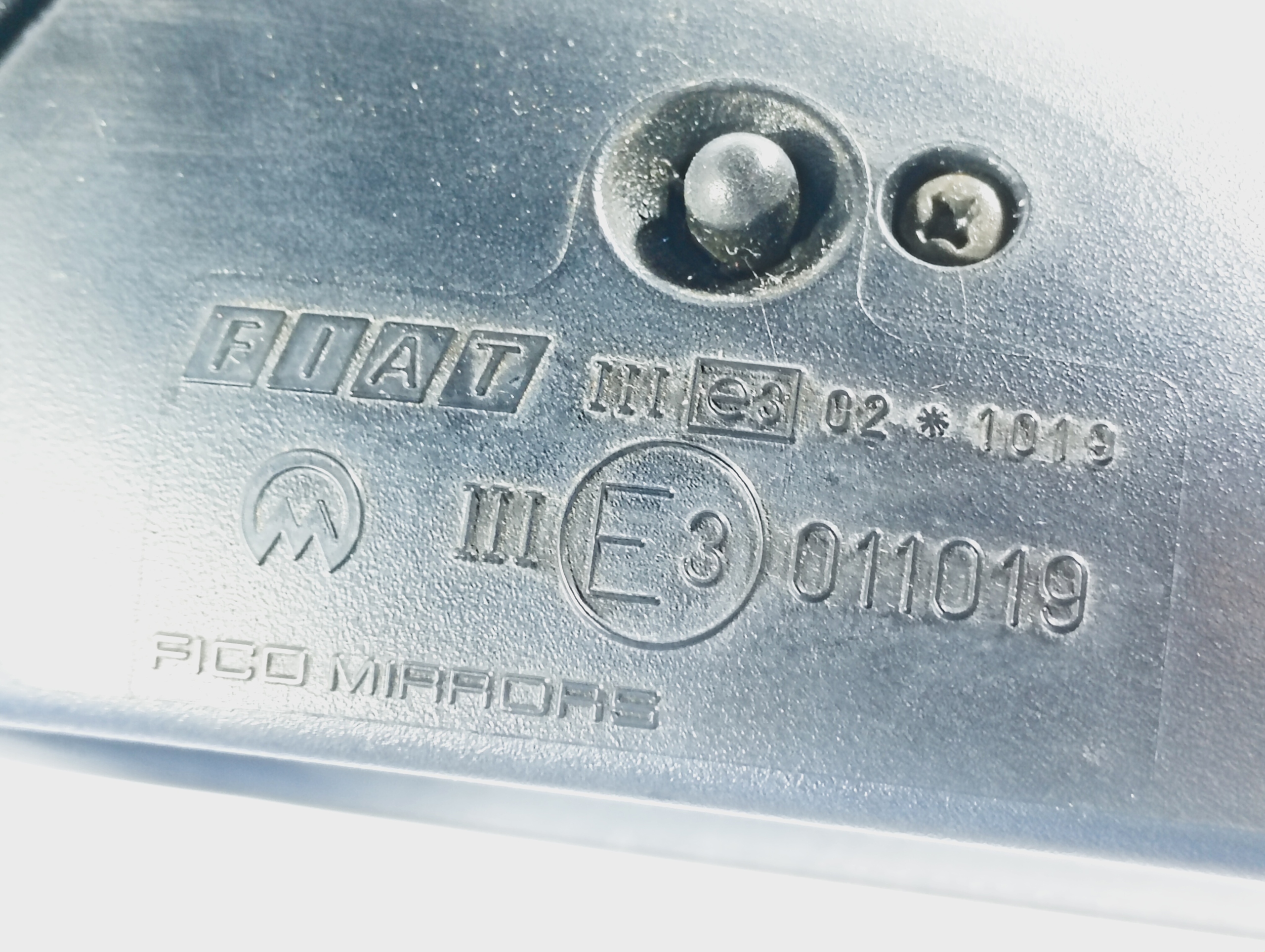 mirror left electrics 7 pin Fiat Croma 2 II 05-10 OE E3011019