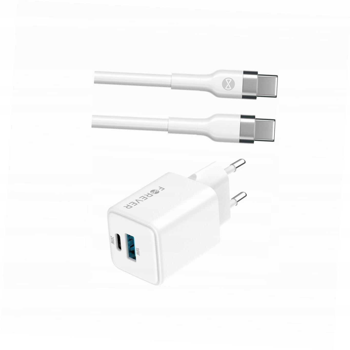 Szybka ładowarka GaN 20W długim z kablem 2m do Htc Desire 21 pro 5G
