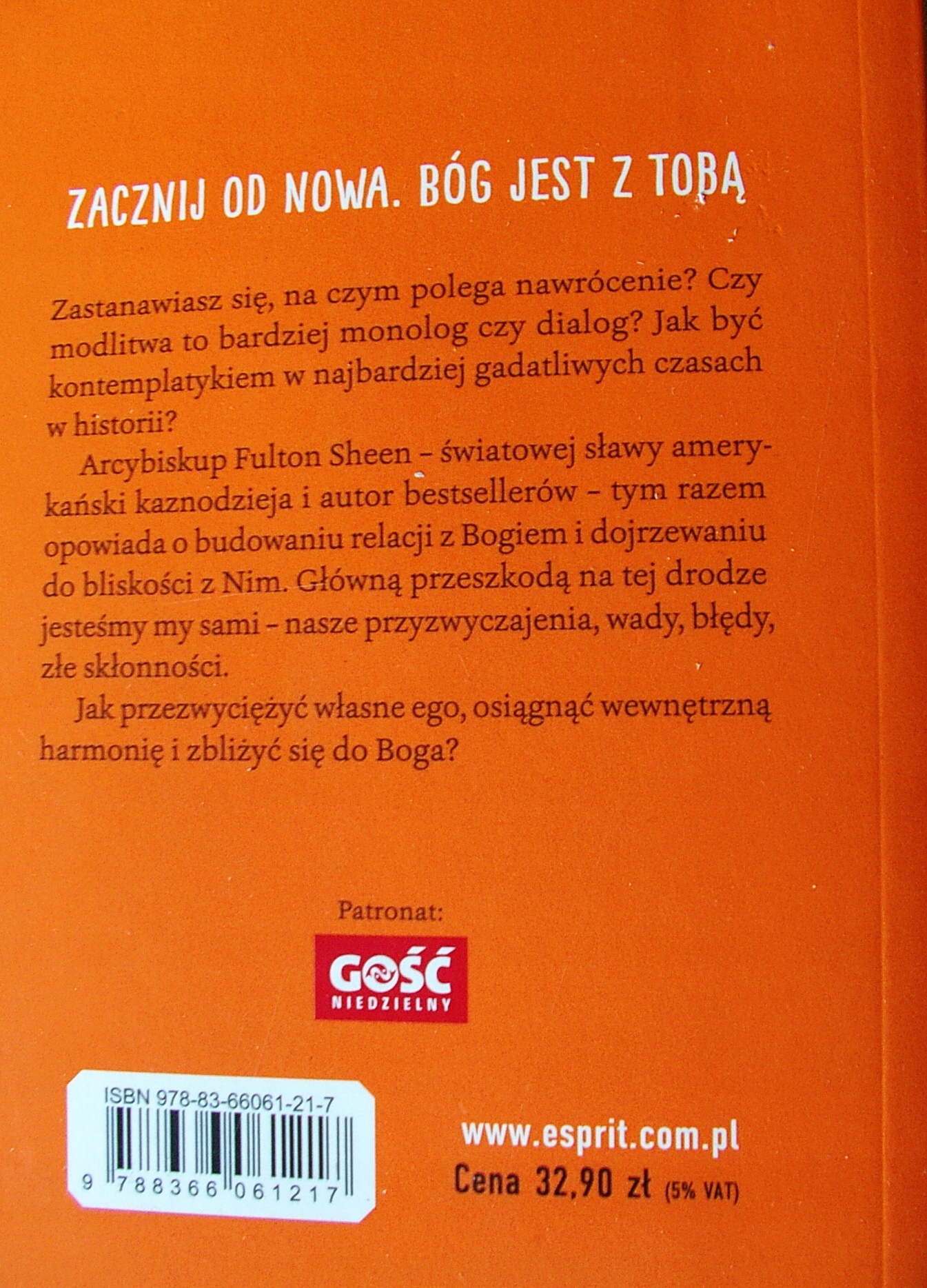 W GÓRĘ SERCA – Fulton J. Sheen [7265C] Gatunek Katolicyzm