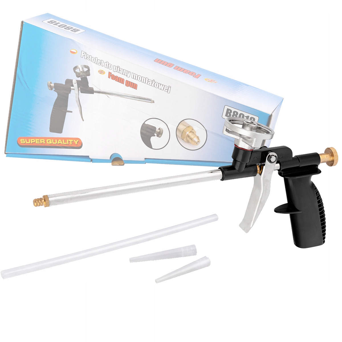 

Pistolet do piany montażowej, metalowy B8018