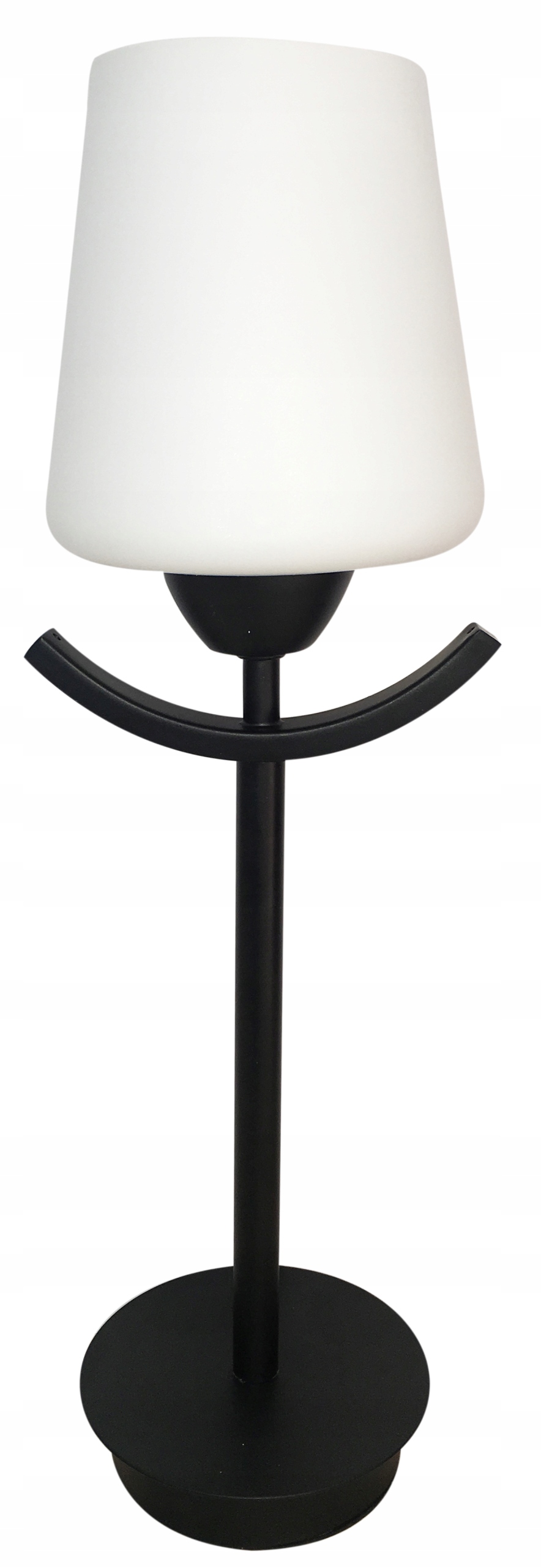 Bílo-černá stolní lampa E27 Londýn Candellux