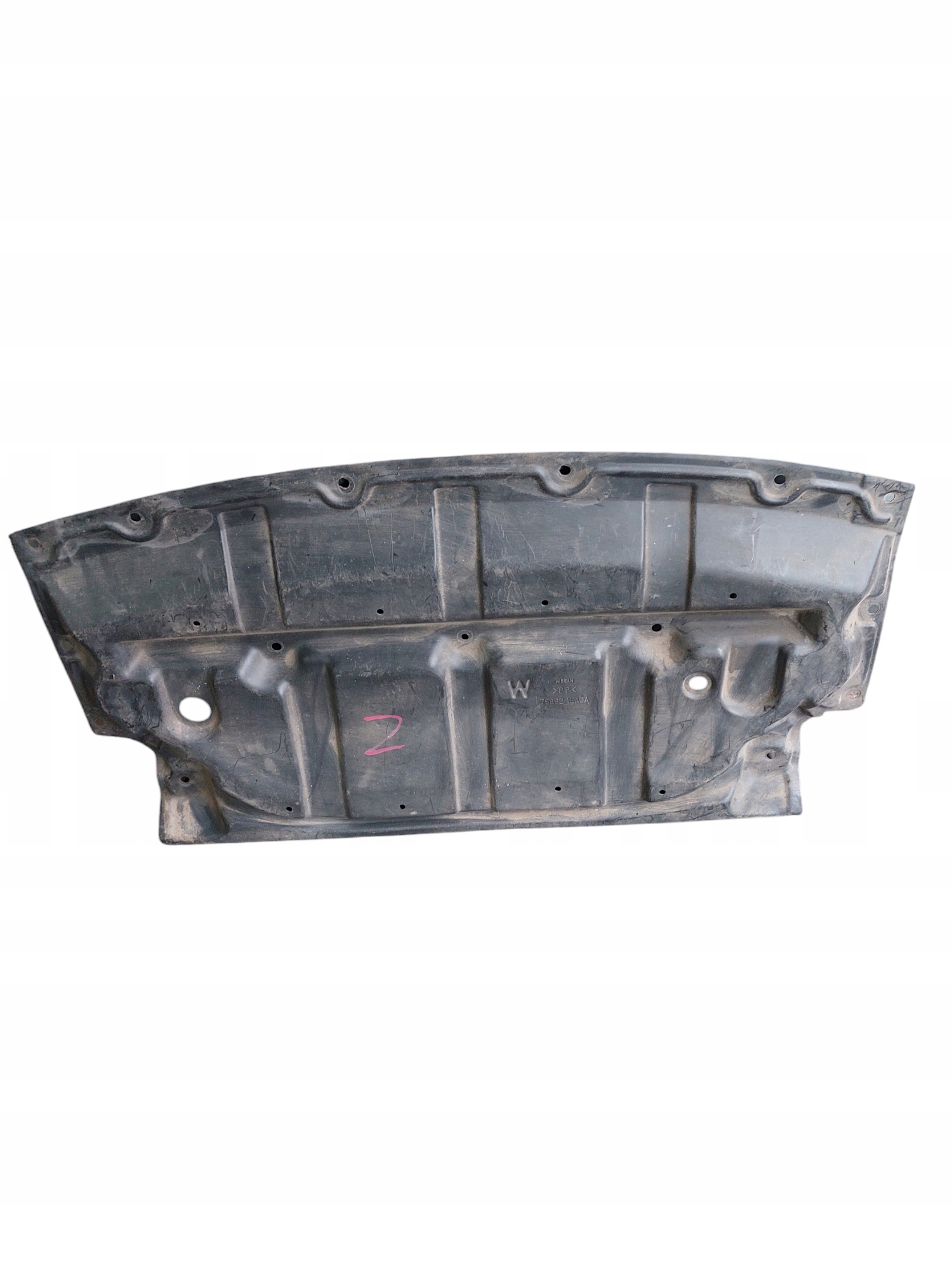 cover below engine front NISSAN 75892-1EA0A