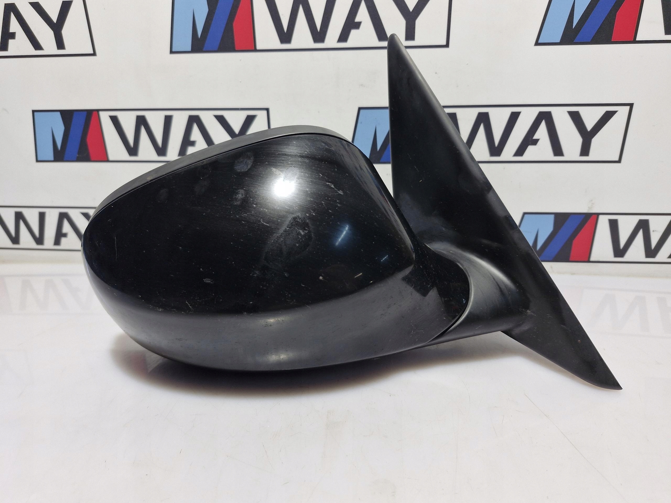 BMW E90 LCI mirror right 5 PIN 668 SCHWARZ II
