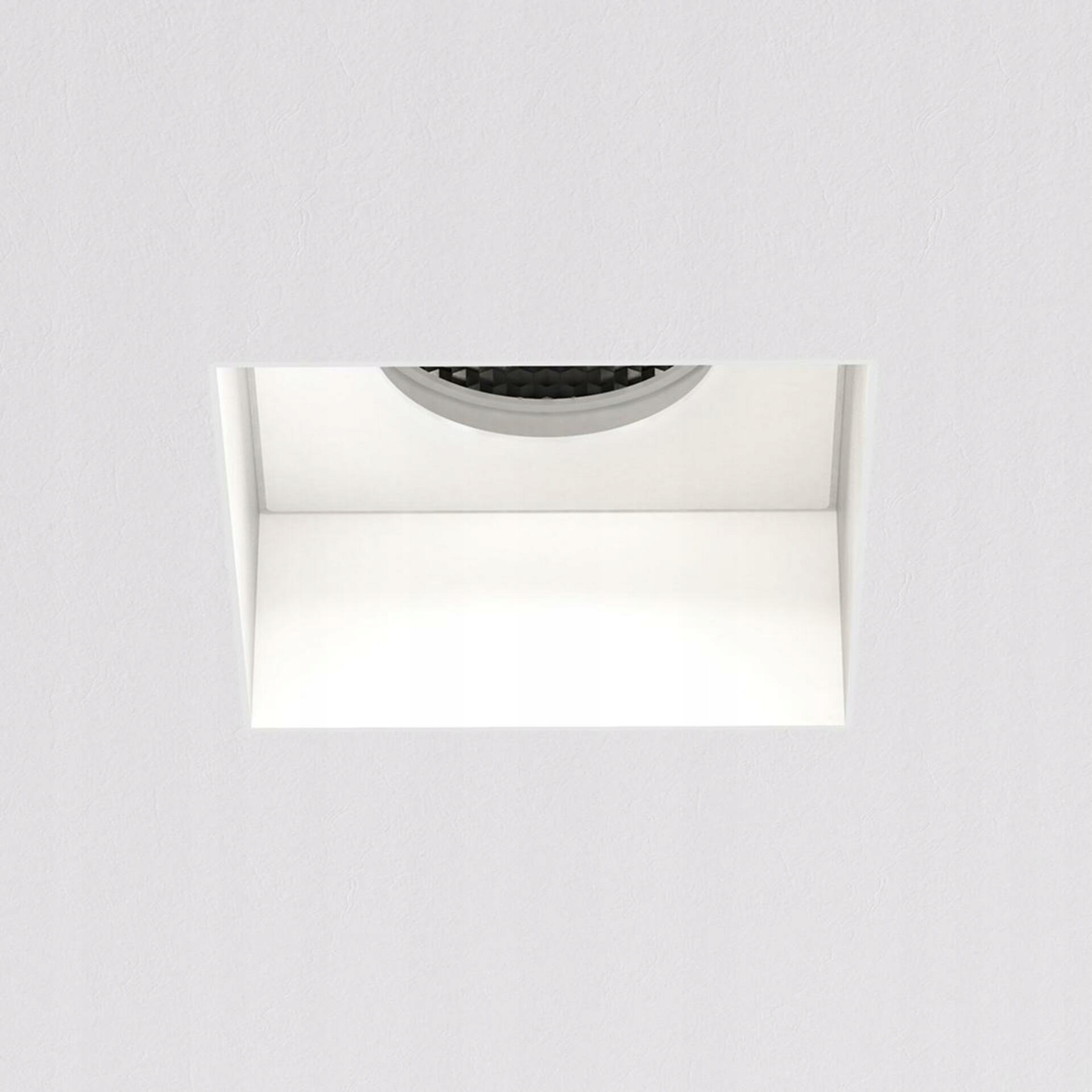 Astro Trimless Square downlight 6W GU10 biela, zápustné bez rámčeka