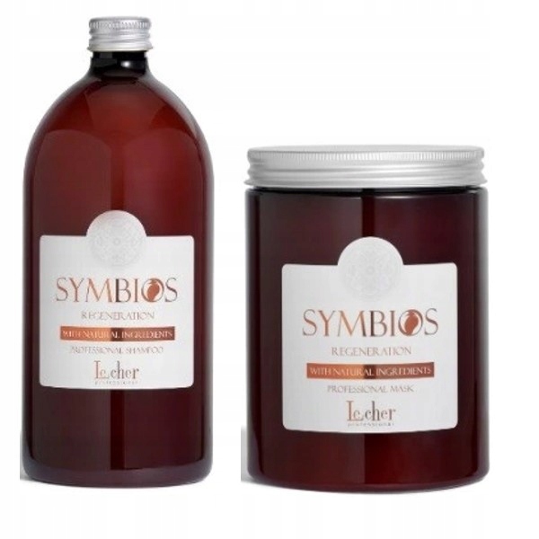 LECHER SYMBIOS REGENERATION szampon + odżywka