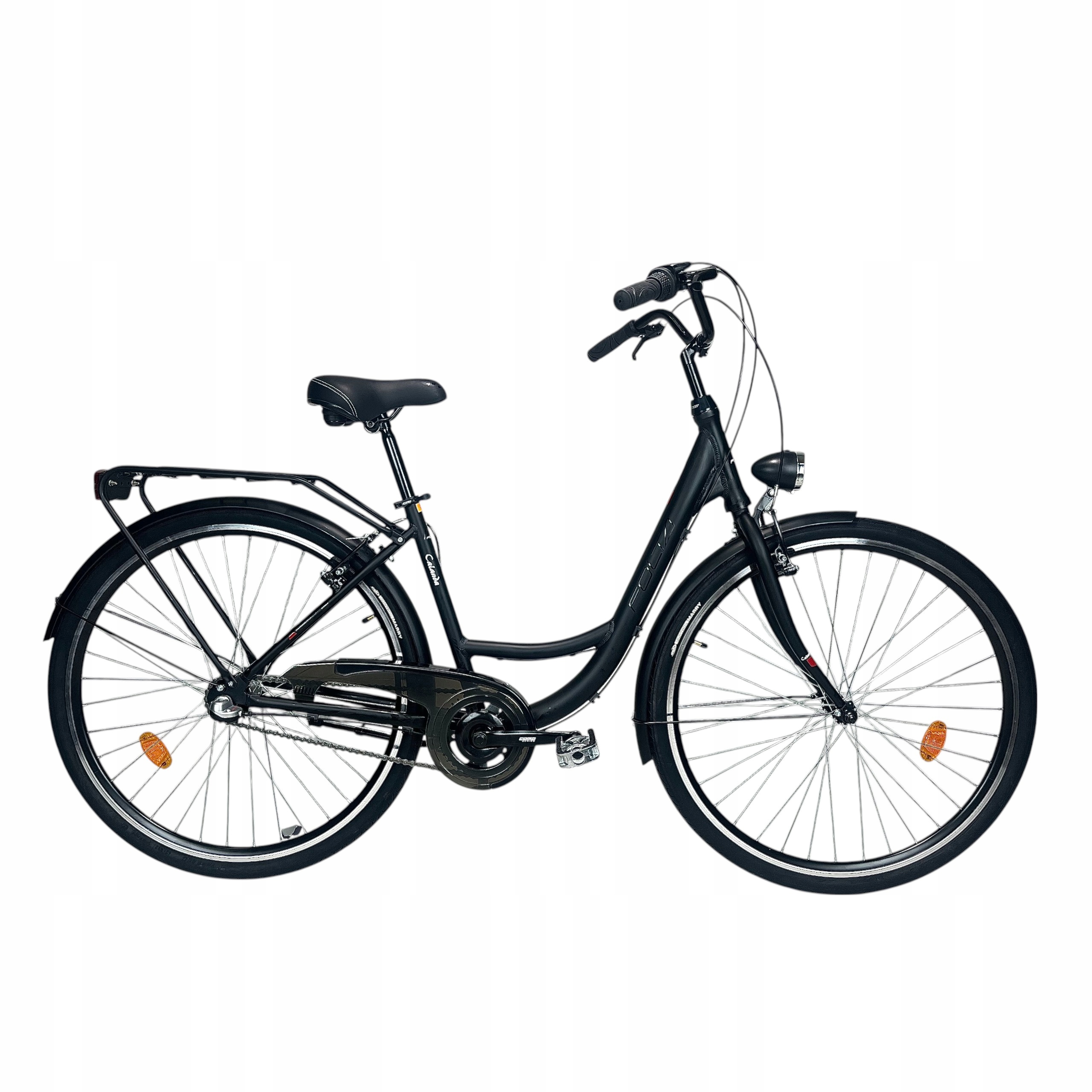 Rower Miejski Folta Calanda 28 Nexus 3 Speed Czarny Mat