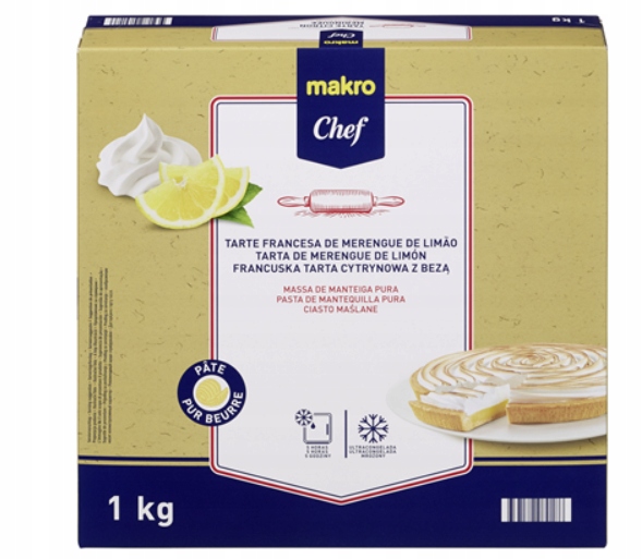 Levně Metro Chef Francouzský citronový koláč s bezou 1 kg