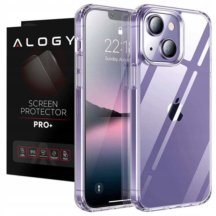 

Etui Pancerne Clear Case Szkło Do Iphone 14 Plus