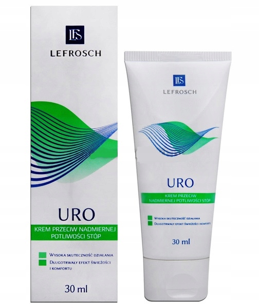 

Uro Krem Przeciw Nadmiernej Potliwości Stóp 30 ml