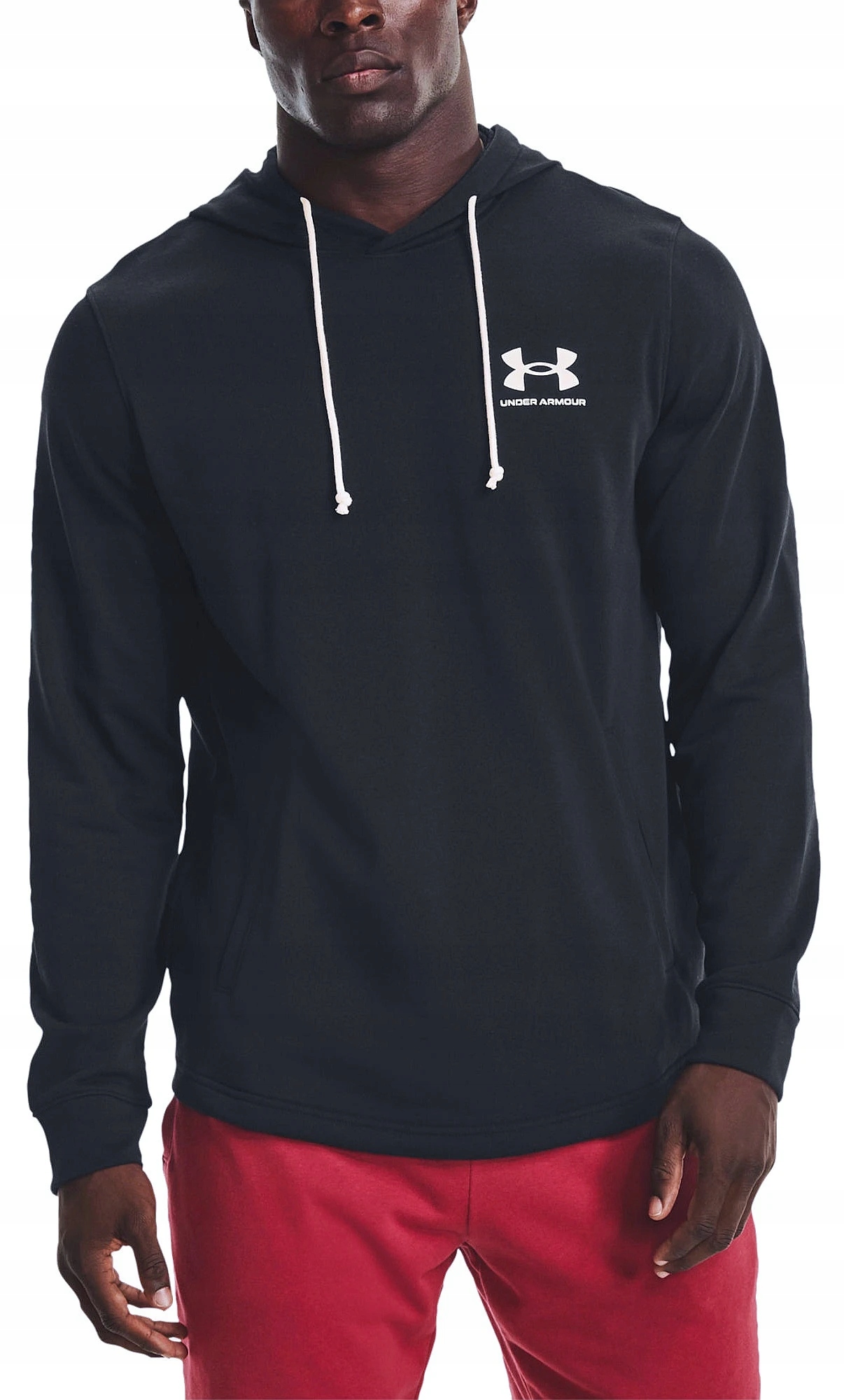 Pánská mikina Under Armour s kapucí černá 1370401 001 vel. XL