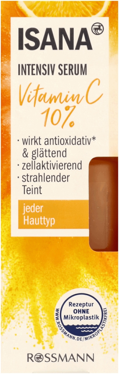 ISANA VITAMIN C SERUM DO TWARZY Z WITAMINĄ C Typ skóry Do wszystkich typów skóry