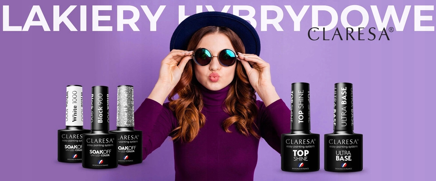 CLARESA TOP MAT NO WIPE lakier hybrydowy matuje 5g Nazwa koloru producenta TOP MATUJĄCY