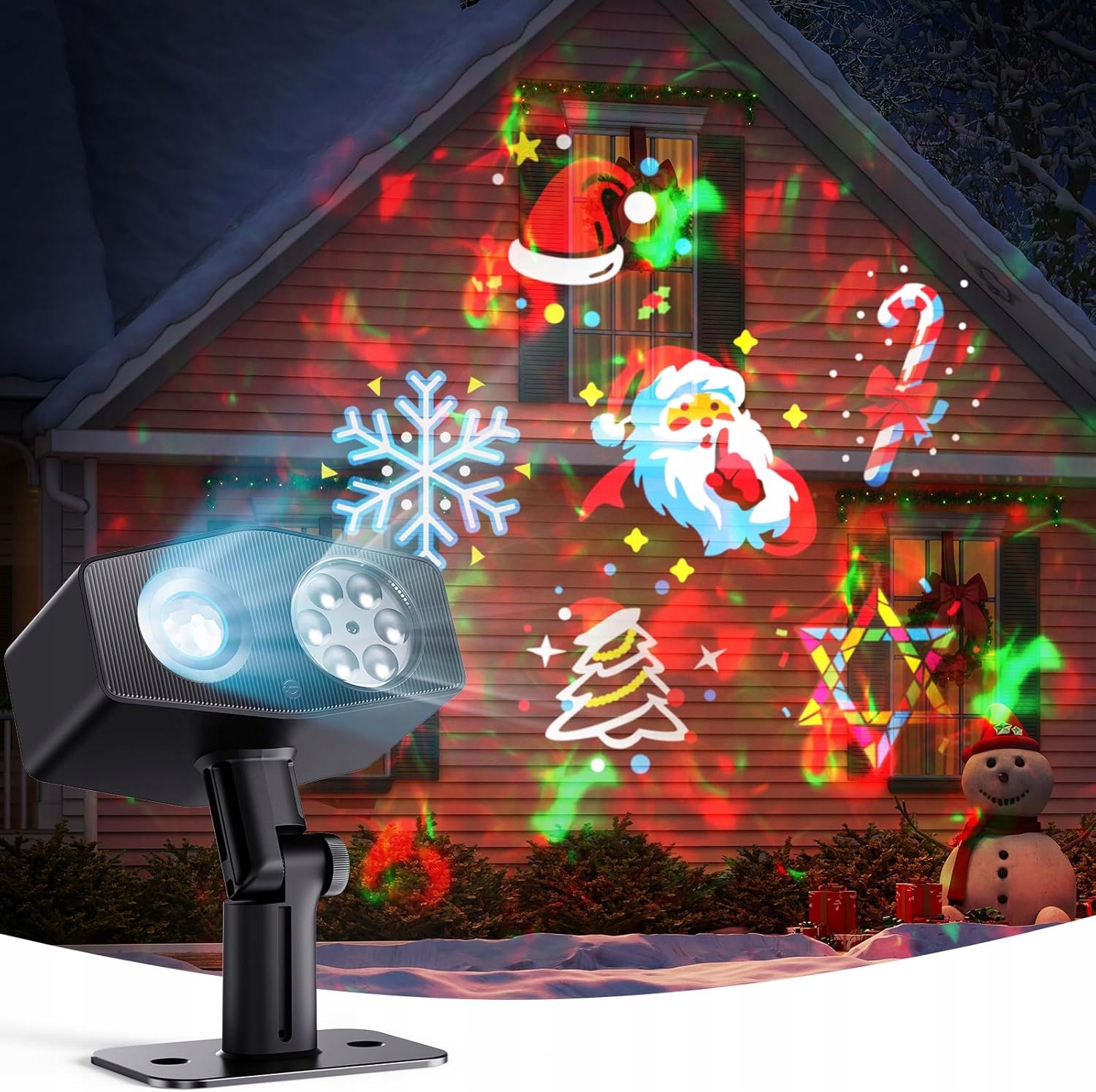 Govee H7071 Led projektor venkovní 58 scénických režimů 180°