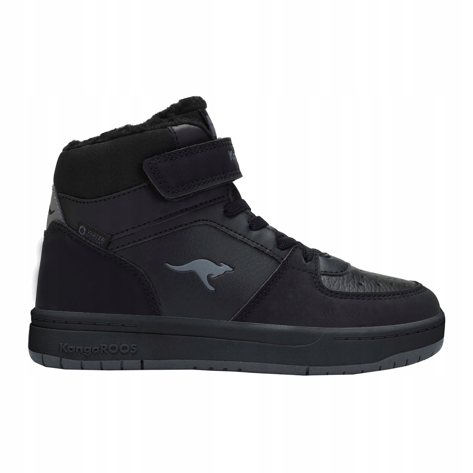 Buty dziecięce KangaROOS K-cp Bound Mid Ev jet black steel grey 28 Eu