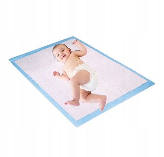 MATY PODKŁADY HIGIENICZNE CHŁONNE DO PRZEWIJANIA MOCNE 40x60 cm 50szt Długość 60 cm