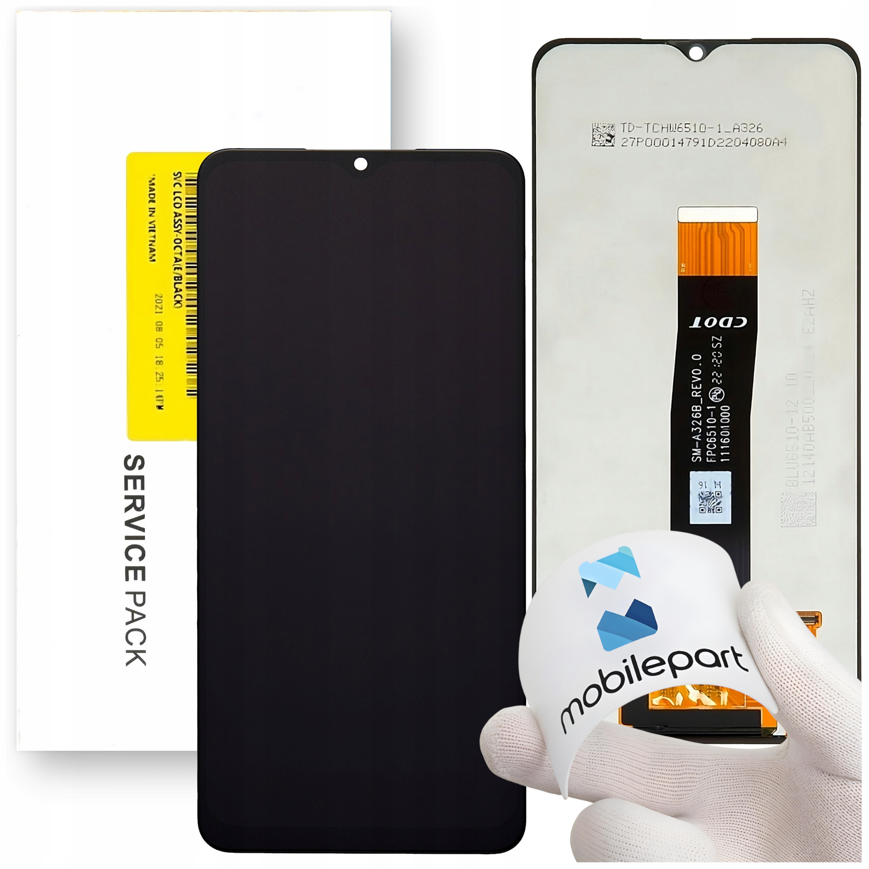 Matryca do Samsung Galaxy A32 5G Service Pack LCD Oryginał Mobilepart