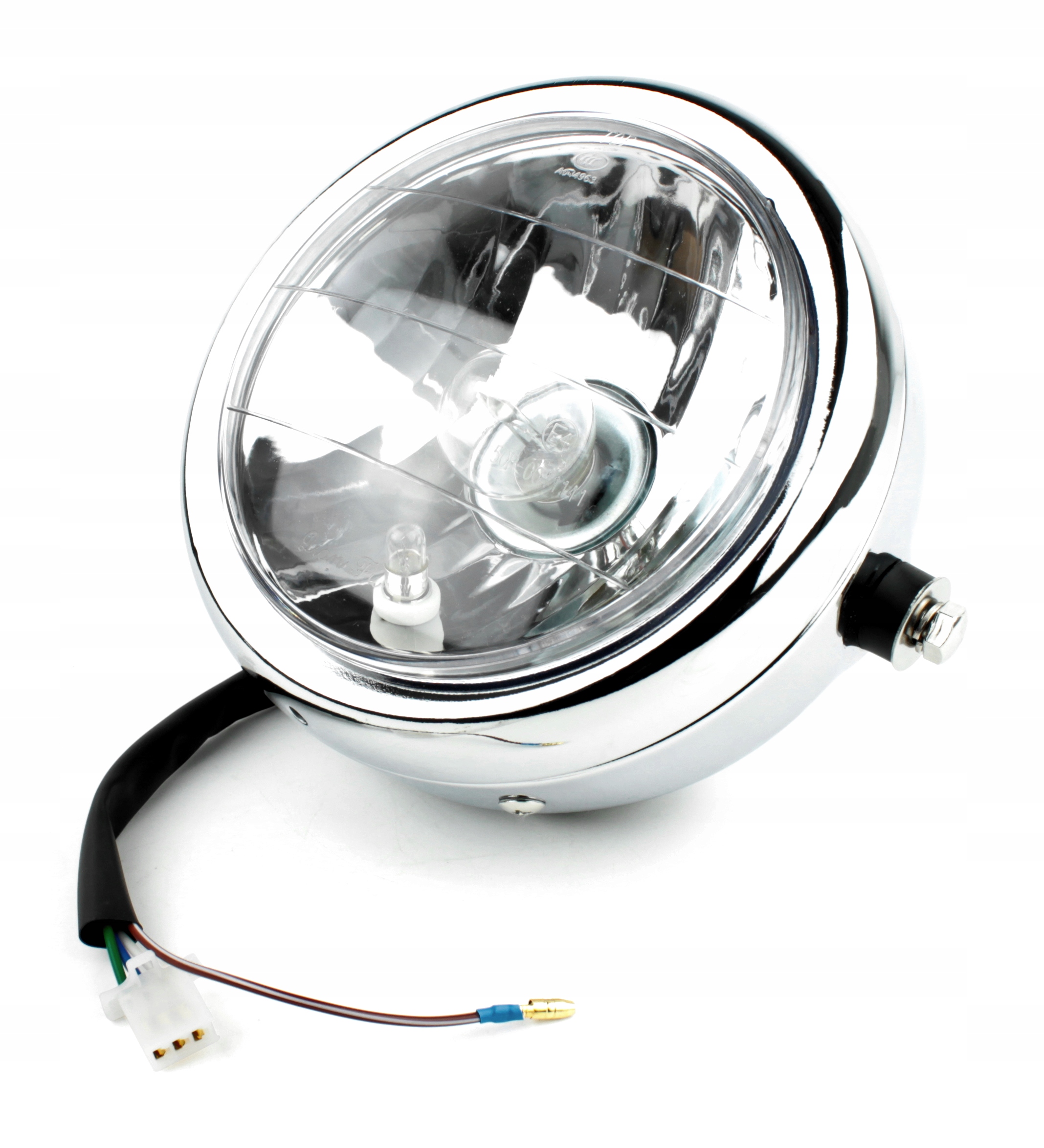

Lampa Reflektor Motocykl Suzuki Gn 125 Przód Chrom