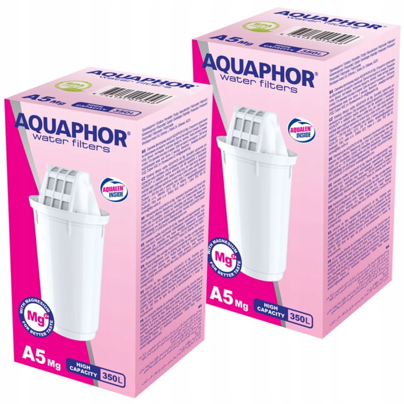 

Wkład filtrujący do wody Aquaphor A5 Magnez 2 szt.