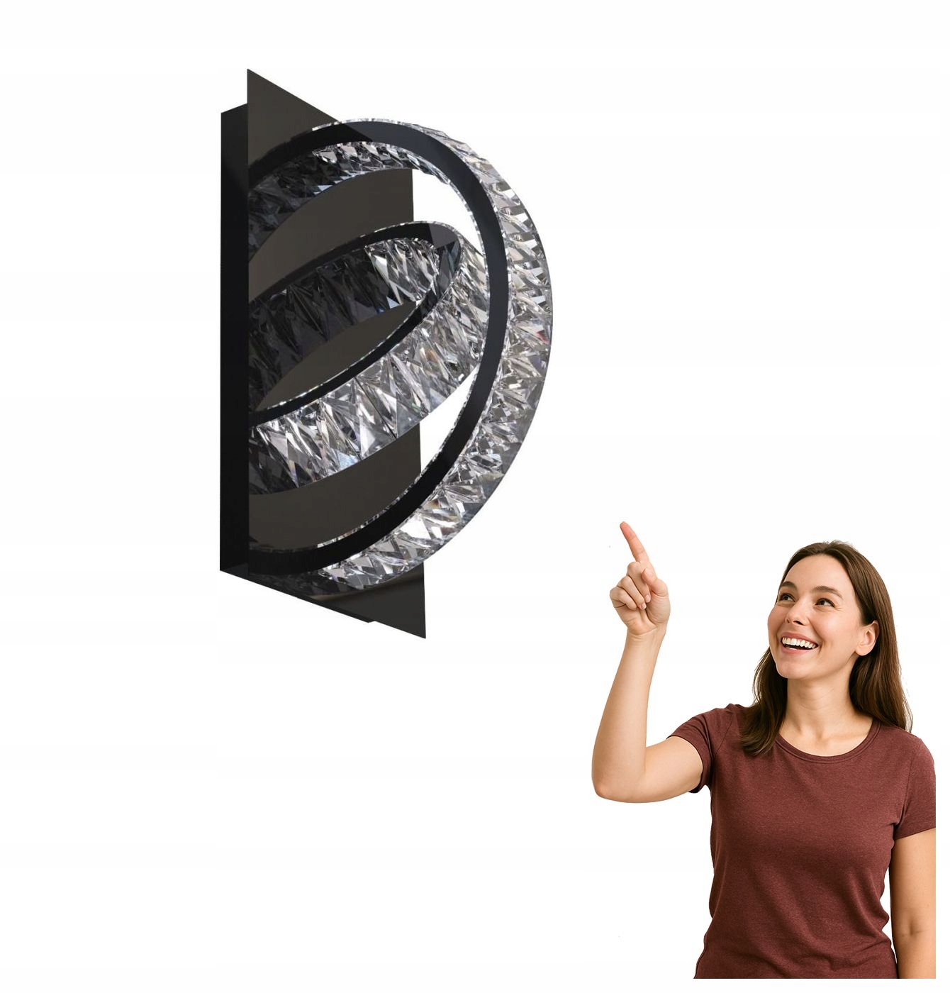 Led nástenná lampa 10W Tula MX3274-2-3BCT Zuma Line