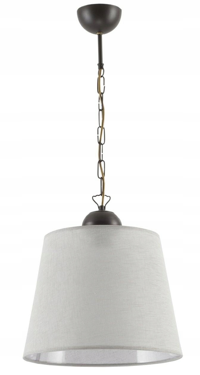 Závesná lampa Kamelia Béžový Abažúr 1xE27 38 cm Stropná lampa do izby