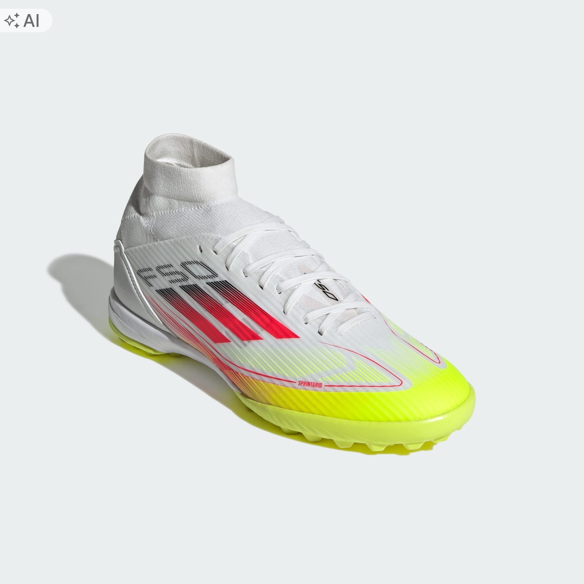 Adidas Turfy Speedflow Białe Z Neonową Podeszwą 37 1/3 6RA