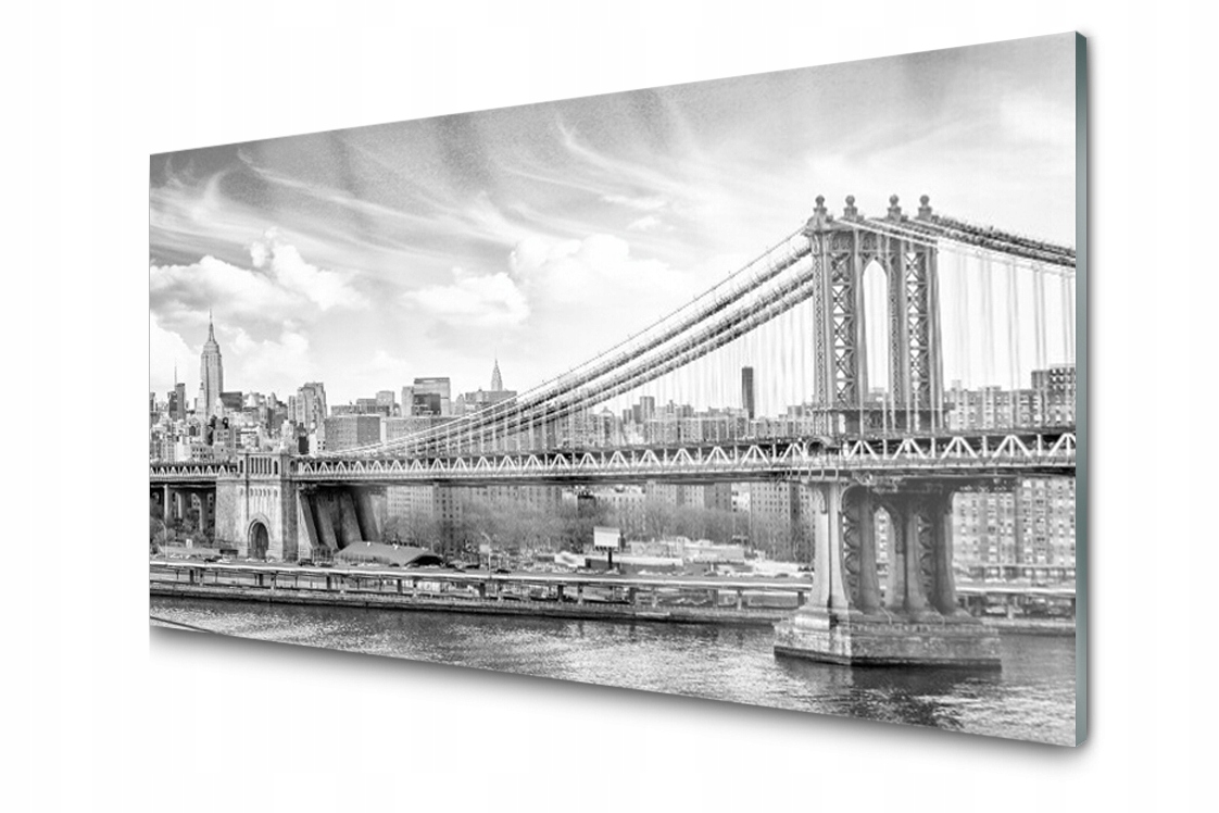 

Panel szklany dekor Most Architektura 140x70