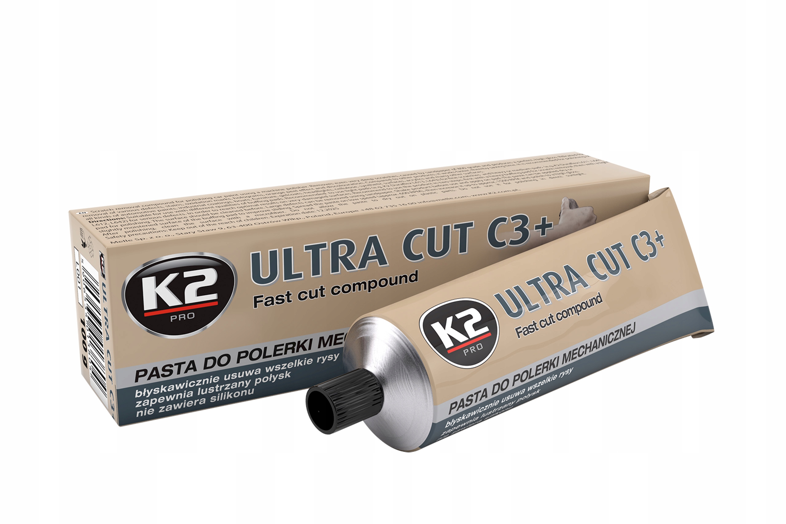 K2 ULTRA CUT C3+ PASTA POLERSKA DO RYS 100g
