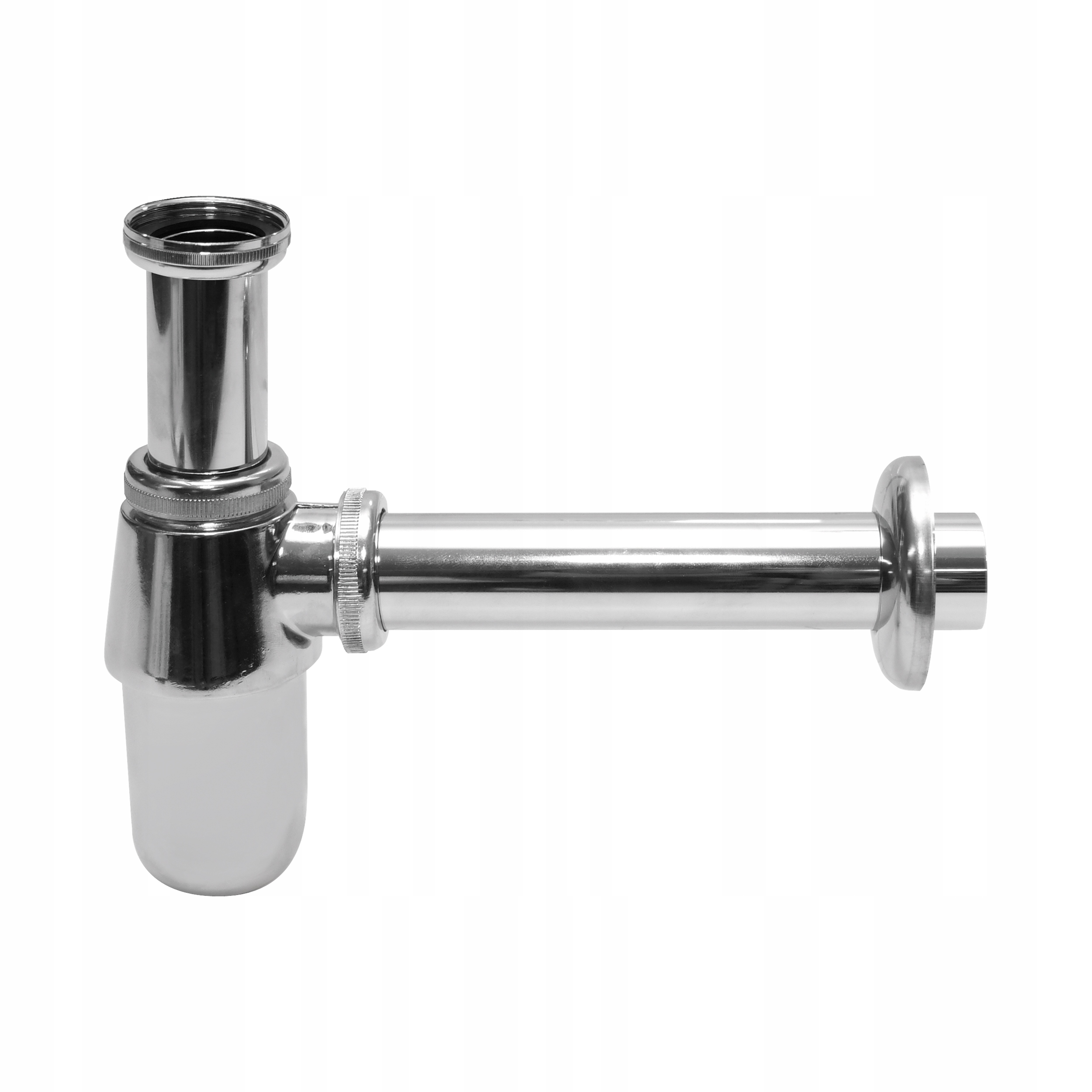 TYCNER PÓŁSYFON UMYWALKOWY BUTELKOWY CHROM 1 1/4"