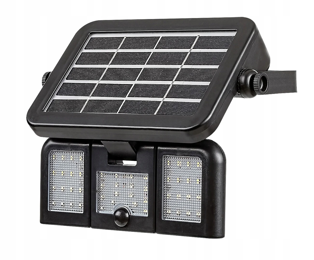 Solární zářič s Led senzorem 9.6W Lihull černý 77020 Rabalux