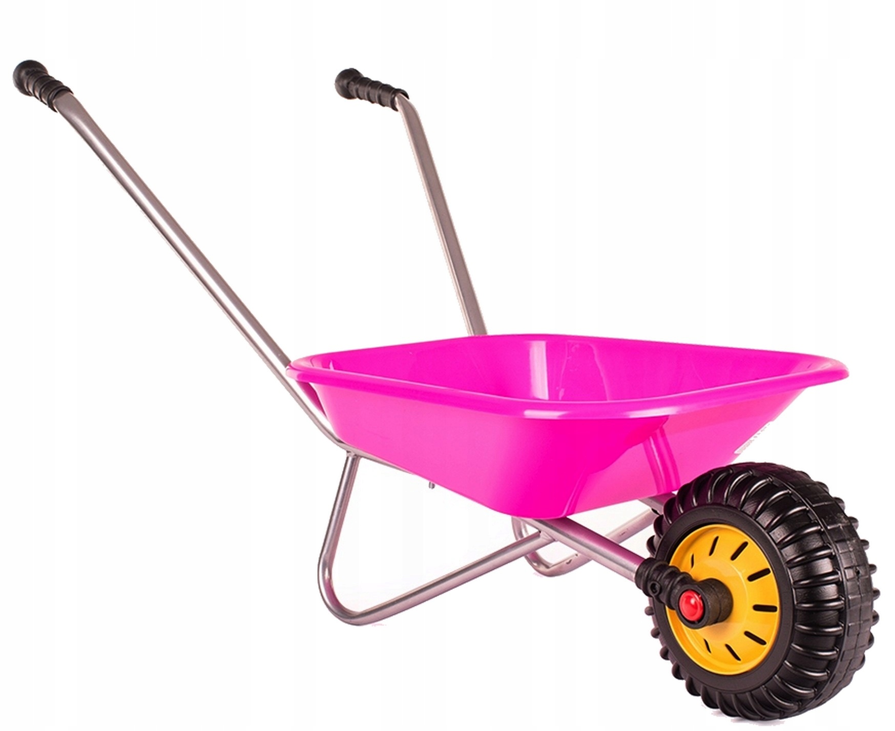 

Taczki Dla Dziecka Metalowa Rama Duże 80CM Różowa