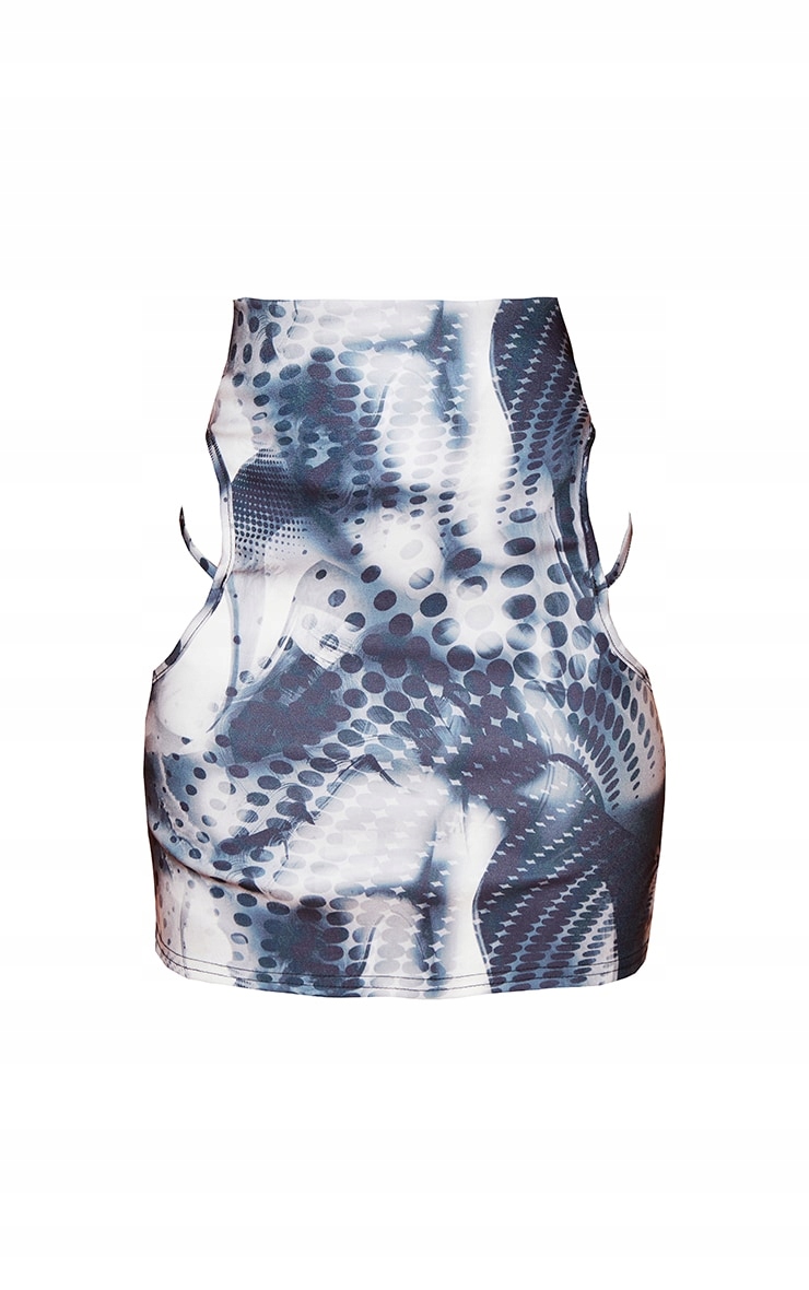 PRETTYLITTLETHING SPÓDNICA WYCIĘCIA 44 1Z4G3_A* Kolor wielokolorowy